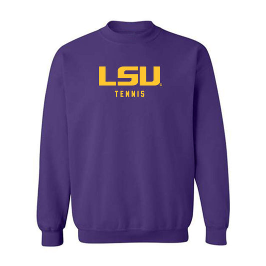 LSU - NCAA Women's Tennis : Addison Lanton - Classic Shersey Crewneck Sweatshirt-0