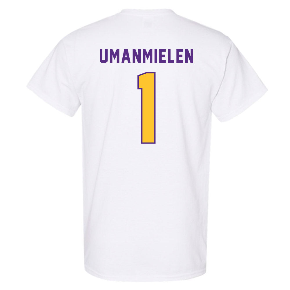 LSU - NCAA Football : Princewill Umanmielen - Classic Shersey T-Shirt-1