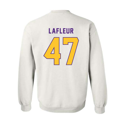 LSU - NCAA Football : JD LaFleur - Classic Shersey Crewneck Sweatshirt-1