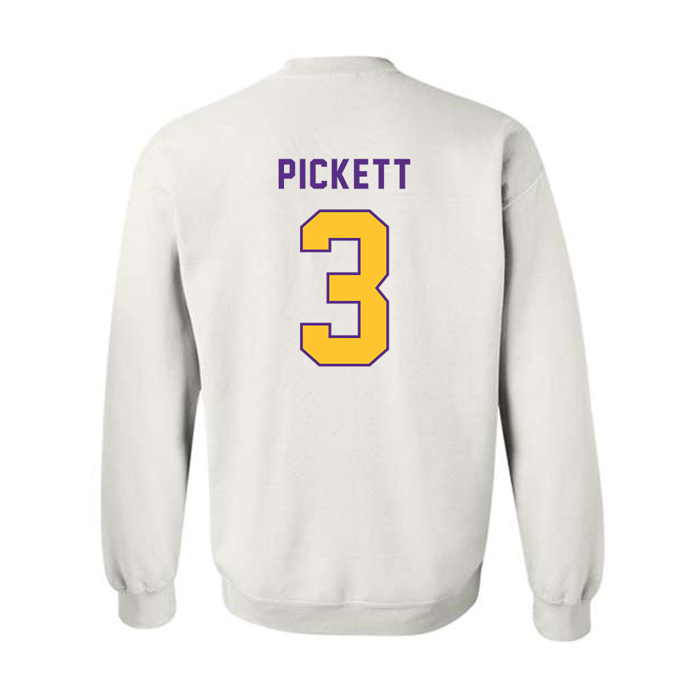 LSU - NCAA Football : DJ Pickett - Classic Shersey Crewneck Sweatshirt-1