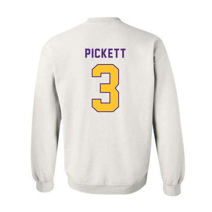 LSU - NCAA Football : DJ Pickett - Classic Shersey Crewneck Sweatshirt-1
