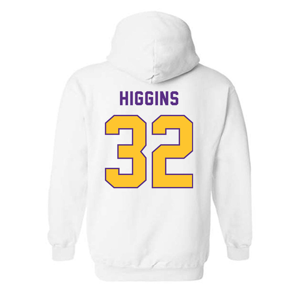 LSU - NCAA Football : Gavin Higgins - Classic Shersey Hooded Sweatshirt-1