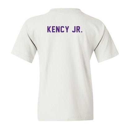 LSU - NCAA Football : David Kency Jr. - Classic Shersey Youth T-Shirt-1