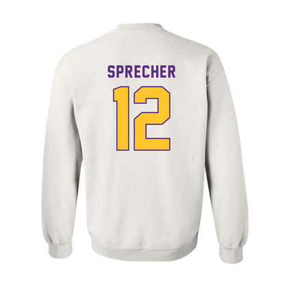 LSU - NCAA Beach Volleyball : Julia Sprecher - Classic Shersey Crewneck Sweatshirt-1