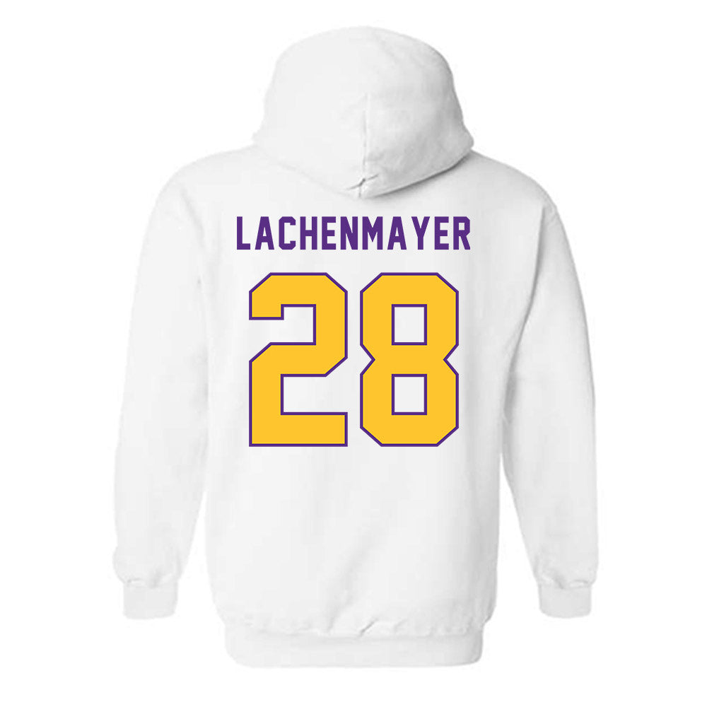 LSU - NCAA Baseball : Danny Lachenmayer - Classic Shersey Hooded Sweatshirt-1