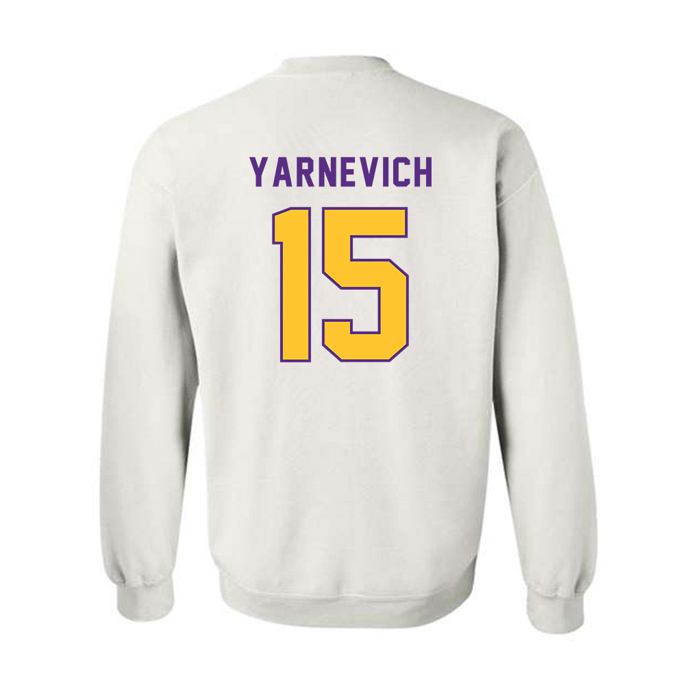 LSU - NCAA Women's Basketball : Meghan Yarnevich - Classic Shersey Crewneck Sweatshirt-1
