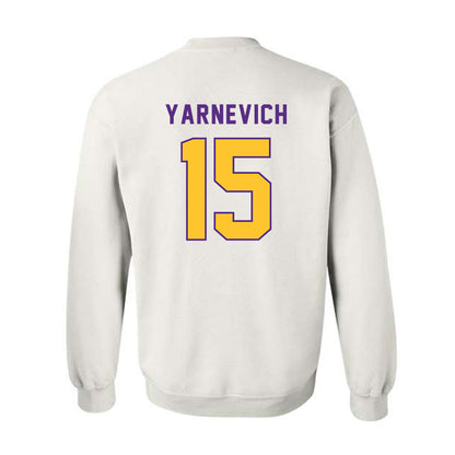 LSU - NCAA Women's Basketball : Meghan Yarnevich - Classic Shersey Crewneck Sweatshirt-1