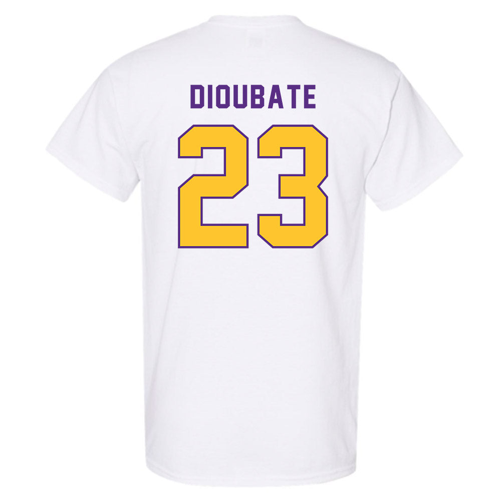LSU - NCAA Men's Basketball : Mouhamed Dioubate - Classic Shersey T-Shirt-1