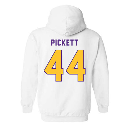 LSU - NCAA Softball : Ciella Pickett - Classic Shersey Hooded Sweatshirt-1