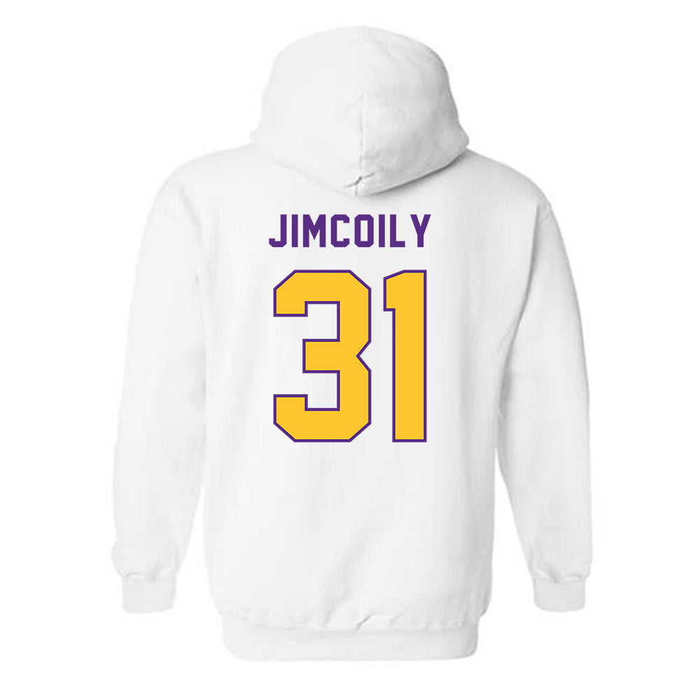 LSU - NCAA Football : CJ Jimcoily - Classic Shersey Hooded Sweatshirt-1