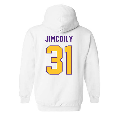 LSU - NCAA Football : CJ Jimcoily - Classic Shersey Hooded Sweatshirt-1