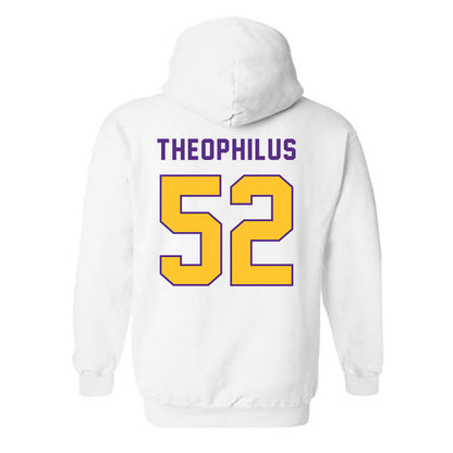 LSU - NCAA Baseball : Zion Theophilus - Classic Shersey Hooded Sweatshirt-1