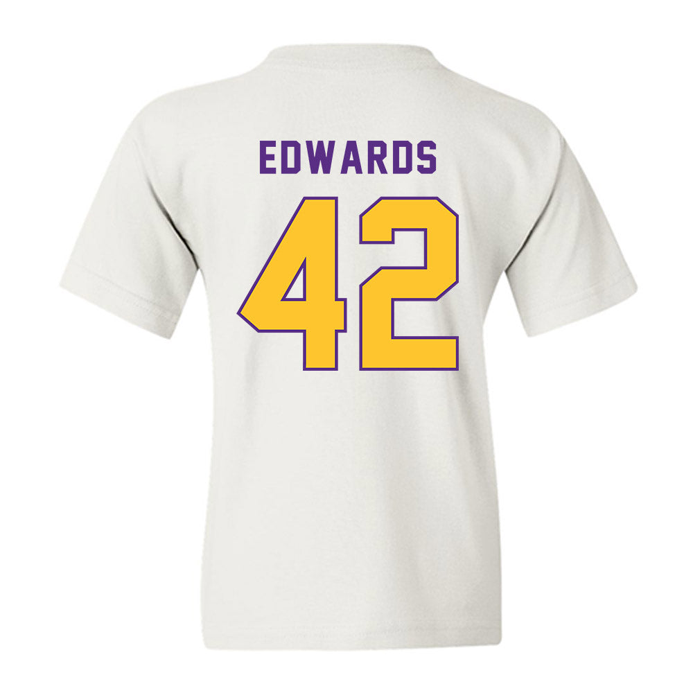LSU - NCAA Softball : Tori Edwards - Classic Shersey Youth T-Shirt-1