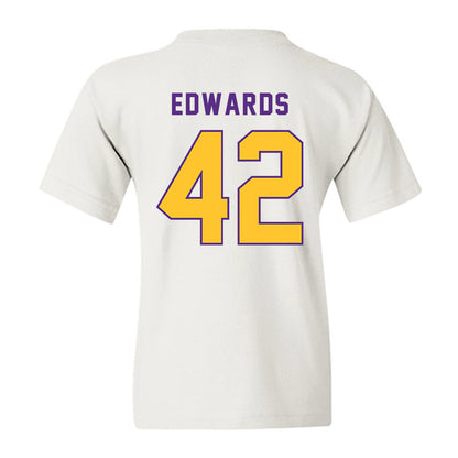 LSU - NCAA Softball : Tori Edwards - Classic Shersey Youth T-Shirt-1