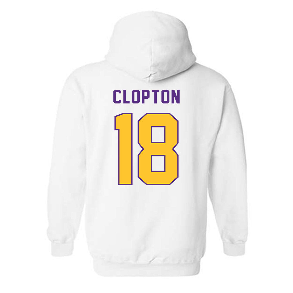LSU - NCAA Softball : Tatum Clopton - Classic Shersey Hooded Sweatshirt-1