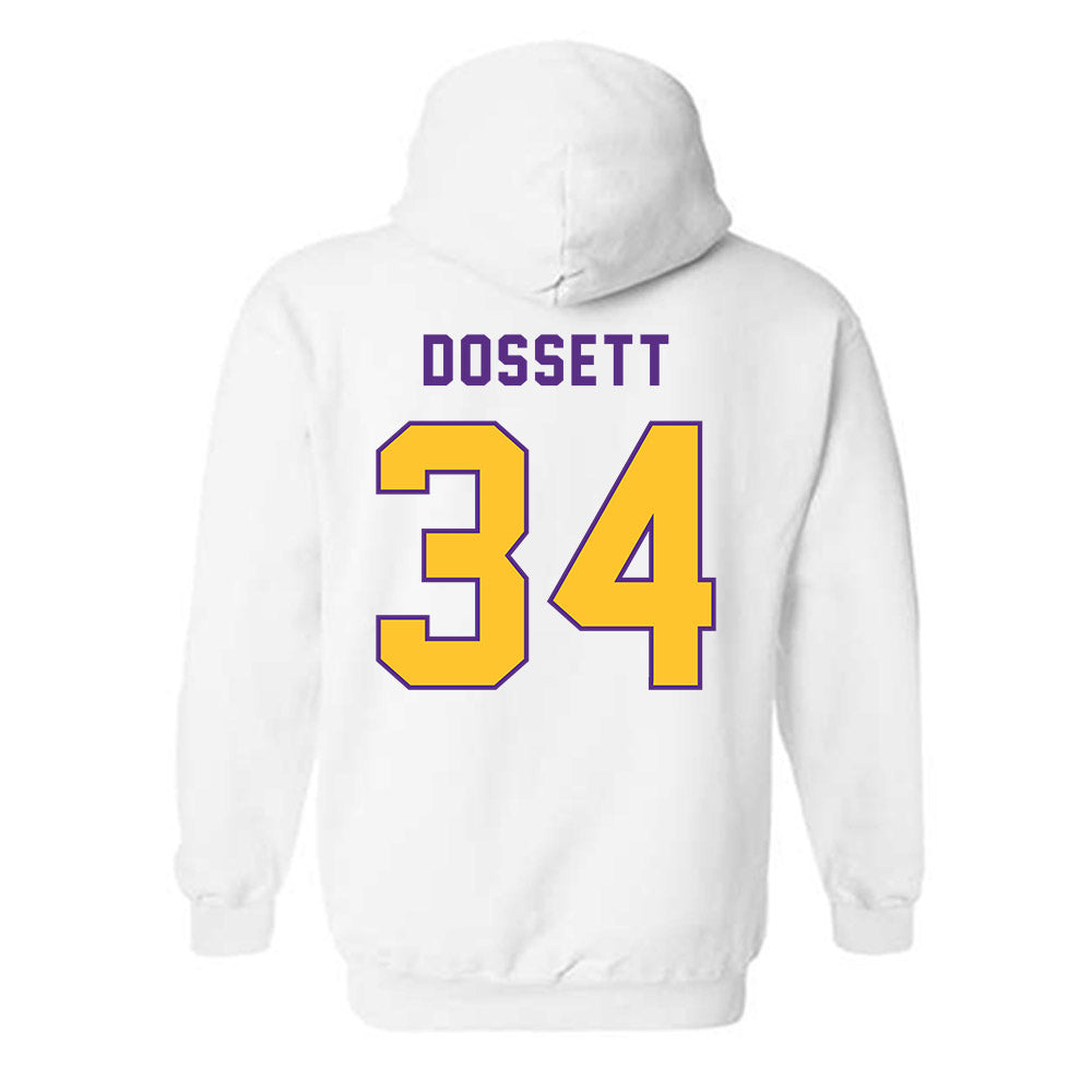 LSU - NCAA Football : Mason Dossett - Classic Shersey Hooded Sweatshirt-1