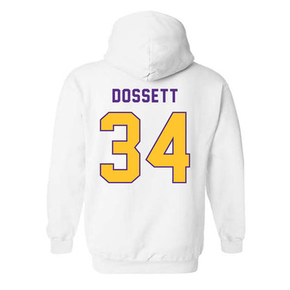 LSU - NCAA Football : Mason Dossett - Classic Shersey Hooded Sweatshirt-1