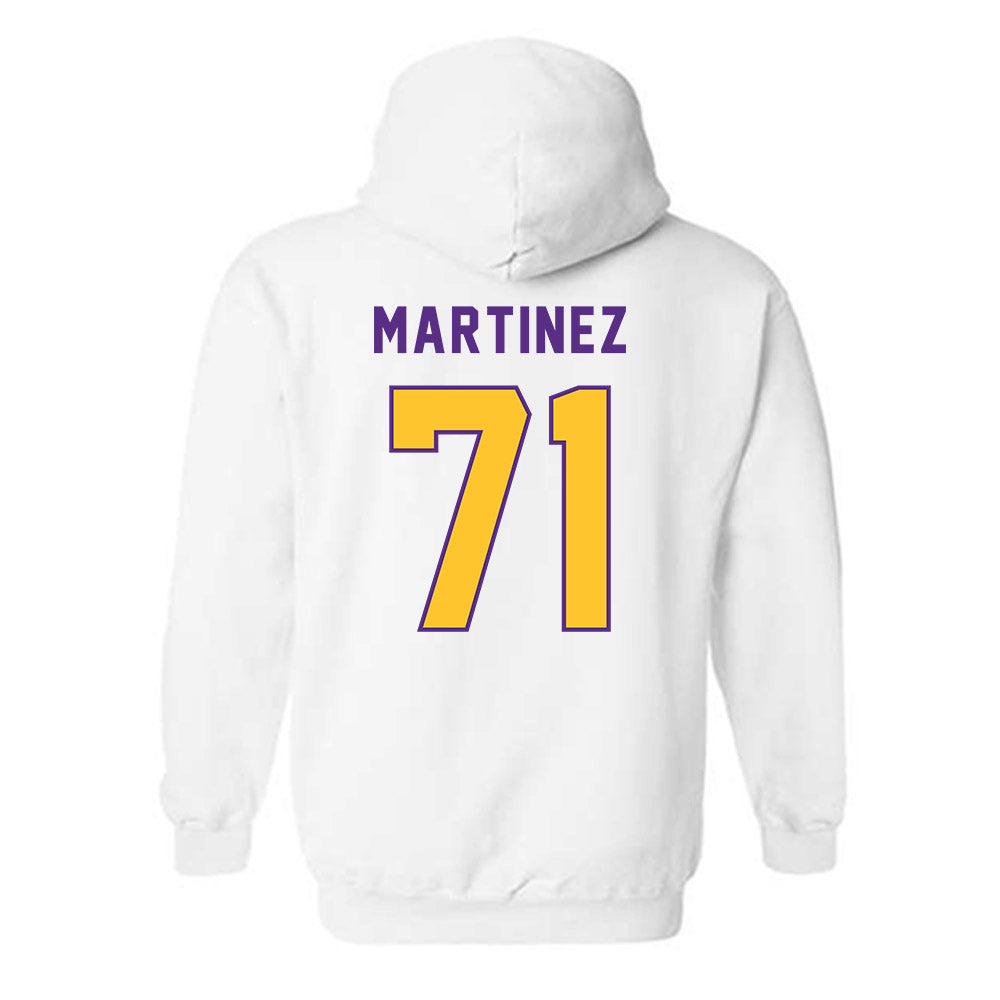 LSU - NCAA Football : Brysten Martinez - Classic Shersey Hooded Sweatshirt-1