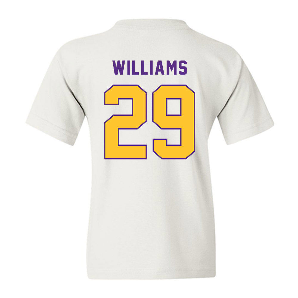 LSU - NCAA Baseball : Cooper Williams - Classic Shersey Youth T-Shirt-1
