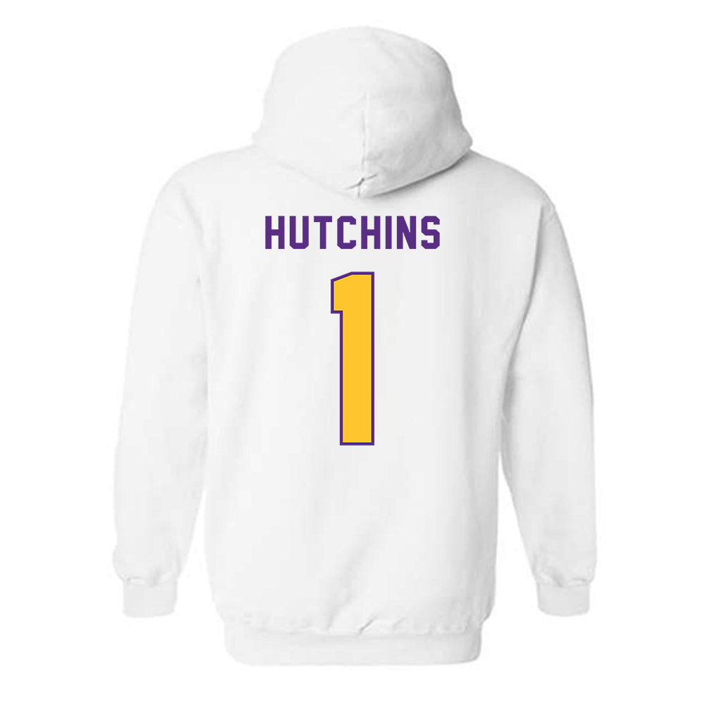 LSU - NCAA Softball : Ally Hutchins - Classic Shersey Hooded Sweatshirt-1