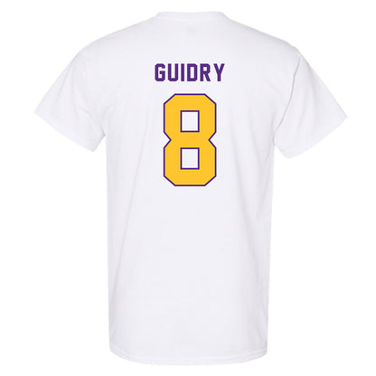 LSU - NCAA Baseball : Gavin Guidry - Classic Shersey T-Shirt-1