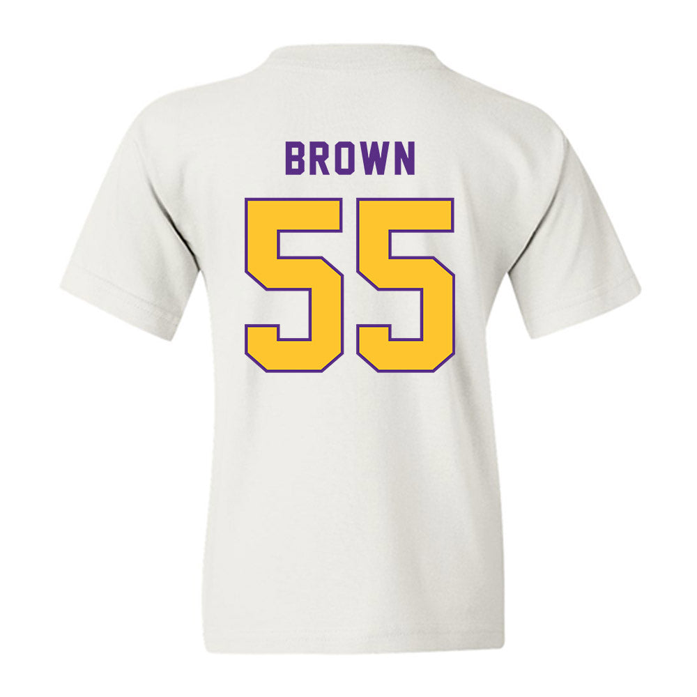 LSU - NCAA Football : Lamar Brown - Classic Shersey Youth T-Shirt-1