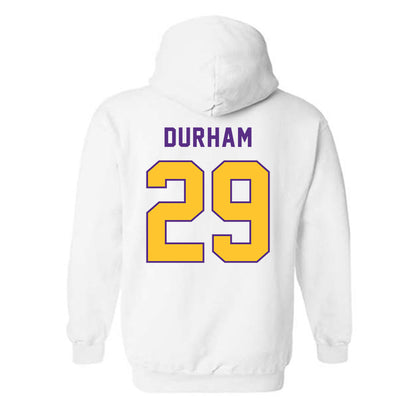LSU - NCAA Football : Caden Durham - Classic Shersey Hooded Sweatshirt-1