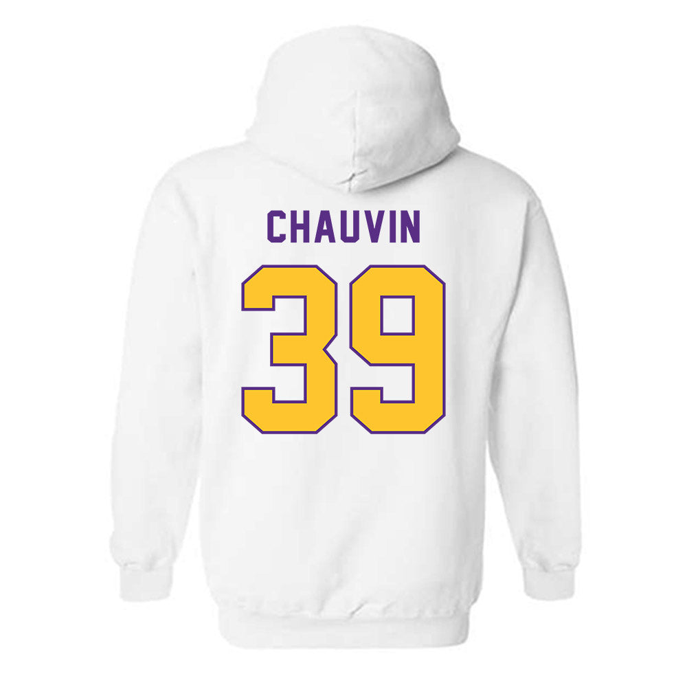 LSU - NCAA Football : Reid Chauvin - Classic Shersey Hooded Sweatshirt-1