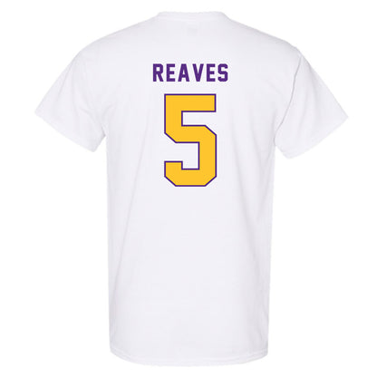LSU - NCAA Baseball : Tanner Reaves - Classic Shersey T-Shirt-1