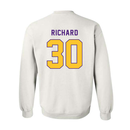 LSU - NCAA Women's Basketball : Jada Richard - Classic Shersey Crewneck Sweatshirt-1