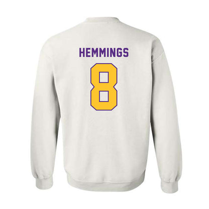 LSU - NCAA Women's Volleyball : Ella Hemmings - Classic Shersey Crewneck Sweatshirt-1