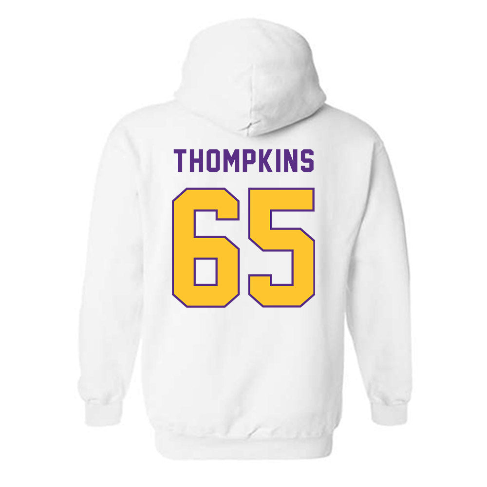 LSU - NCAA Football : Sean Thompkins - Classic Shersey Hooded Sweatshirt-1