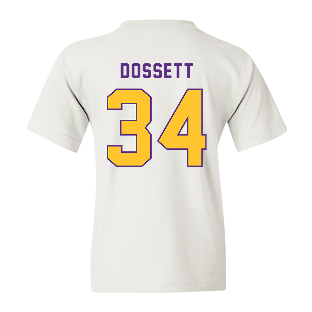 LSU - NCAA Football : Mason Dossett - Classic Shersey Youth T-Shirt-1