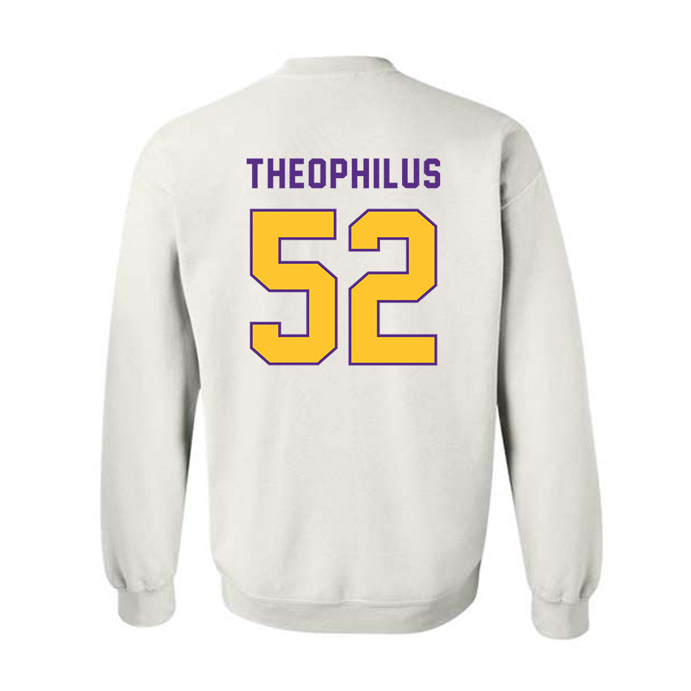 LSU - NCAA Baseball : Zion Theophilus - Classic Shersey Crewneck Sweatshirt-1