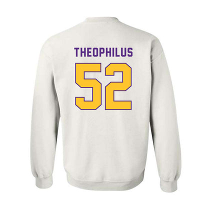 LSU - NCAA Baseball : Zion Theophilus - Classic Shersey Crewneck Sweatshirt-1