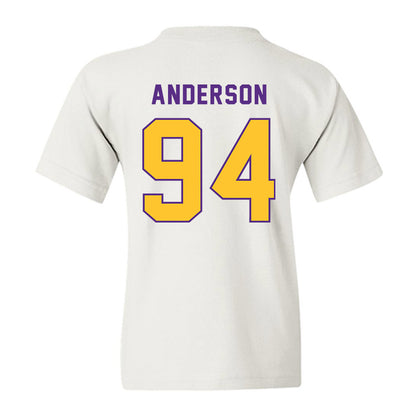 LSU - NCAA Football : Richard Anderson - Classic Shersey Youth T-Shirt-1