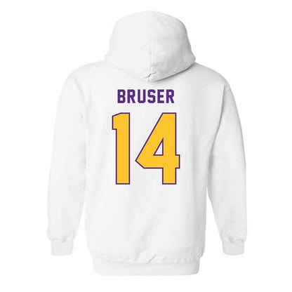 LSU - NCAA Women's Soccer : Annaleigh Bruser - Classic Shersey Hooded Sweatshirt-1
