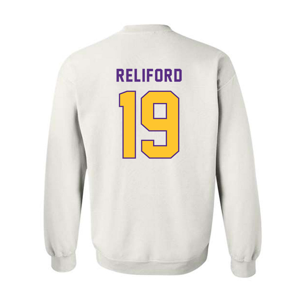 LSU - NCAA Football : Gabriel Reliford - Classic Shersey Crewneck Sweatshirt-1
