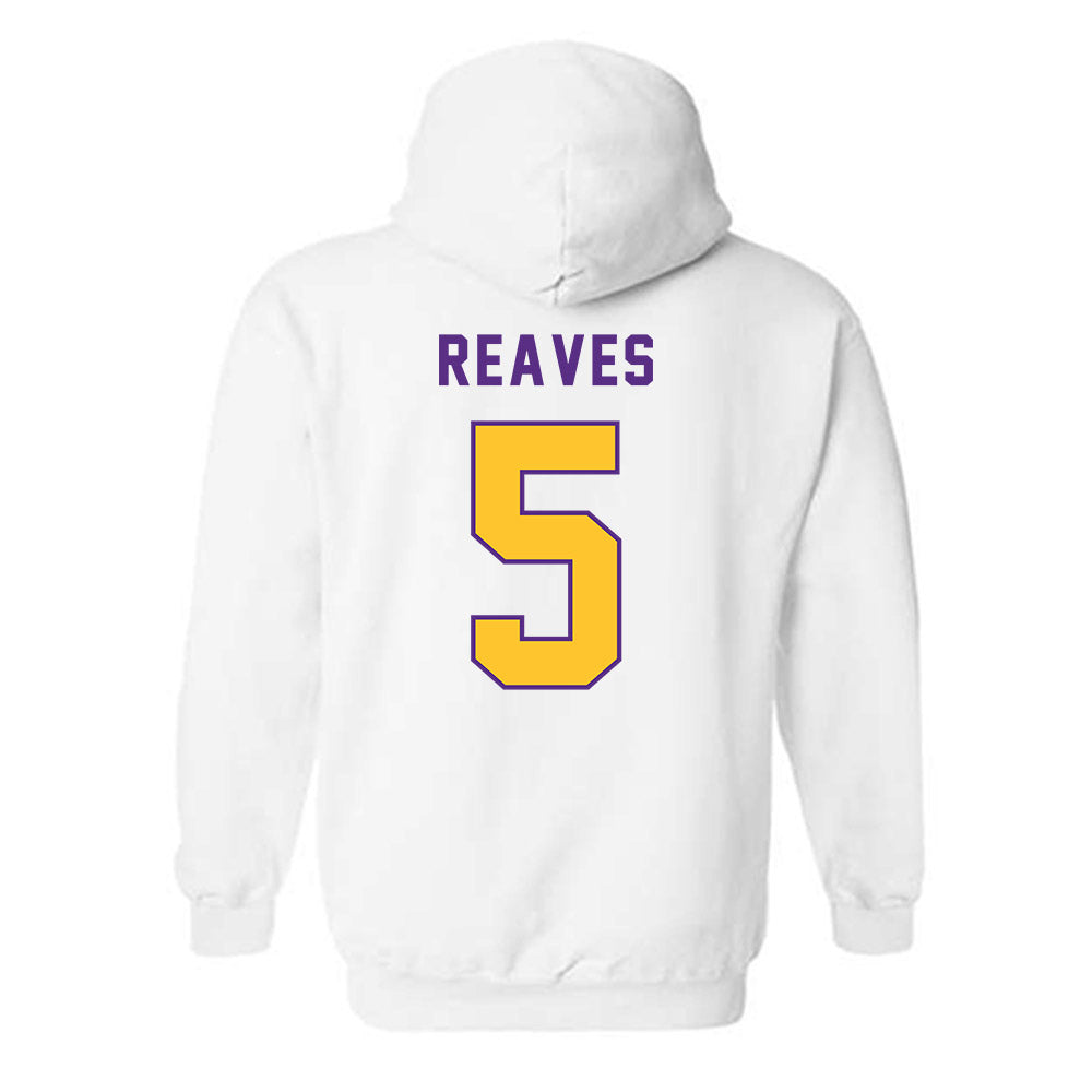LSU - NCAA Baseball : Tanner Reaves - Classic Shersey Hooded Sweatshirt-1