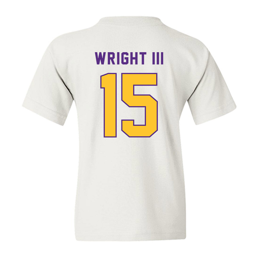 LSU - NCAA Football : Phillip Wright III - Classic Shersey Youth T-Shirt-1