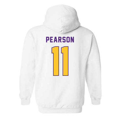 LSU - NCAA Baseball : Josh Pearson - Classic Shersey Hooded Sweatshirt-1
