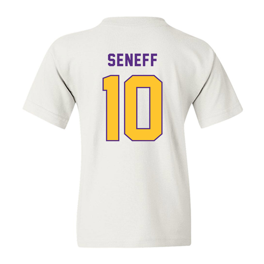 LSU - NCAA Beach Volleyball : Rachel Seneff - Classic Shersey Youth T-Shirt-1