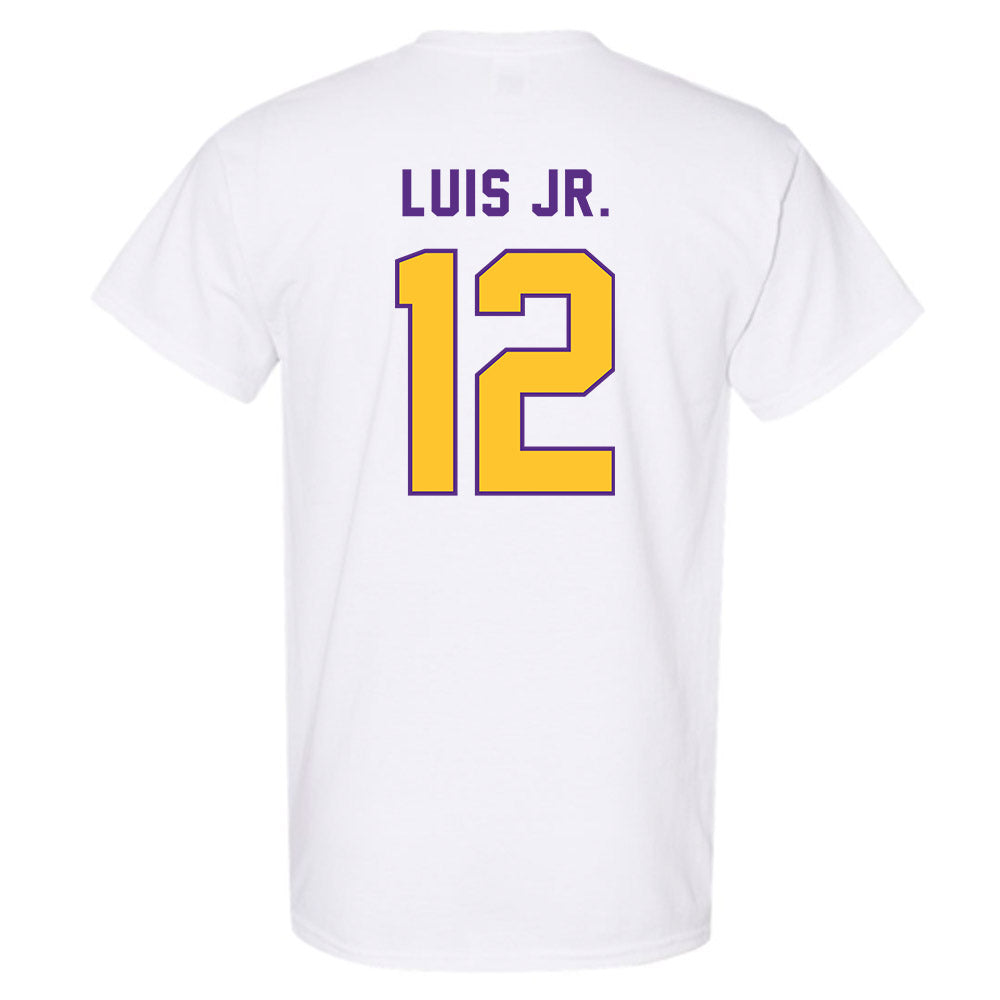 LSU - NCAA Men's Basketball : RJ Luis Jr. - Classic Shersey T-Shirt-1