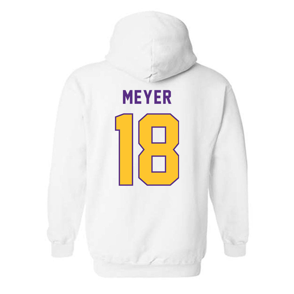 LSU - NCAA Women's Volleyball : Zayna Meyer - Classic Shersey Hooded Sweatshirt-1