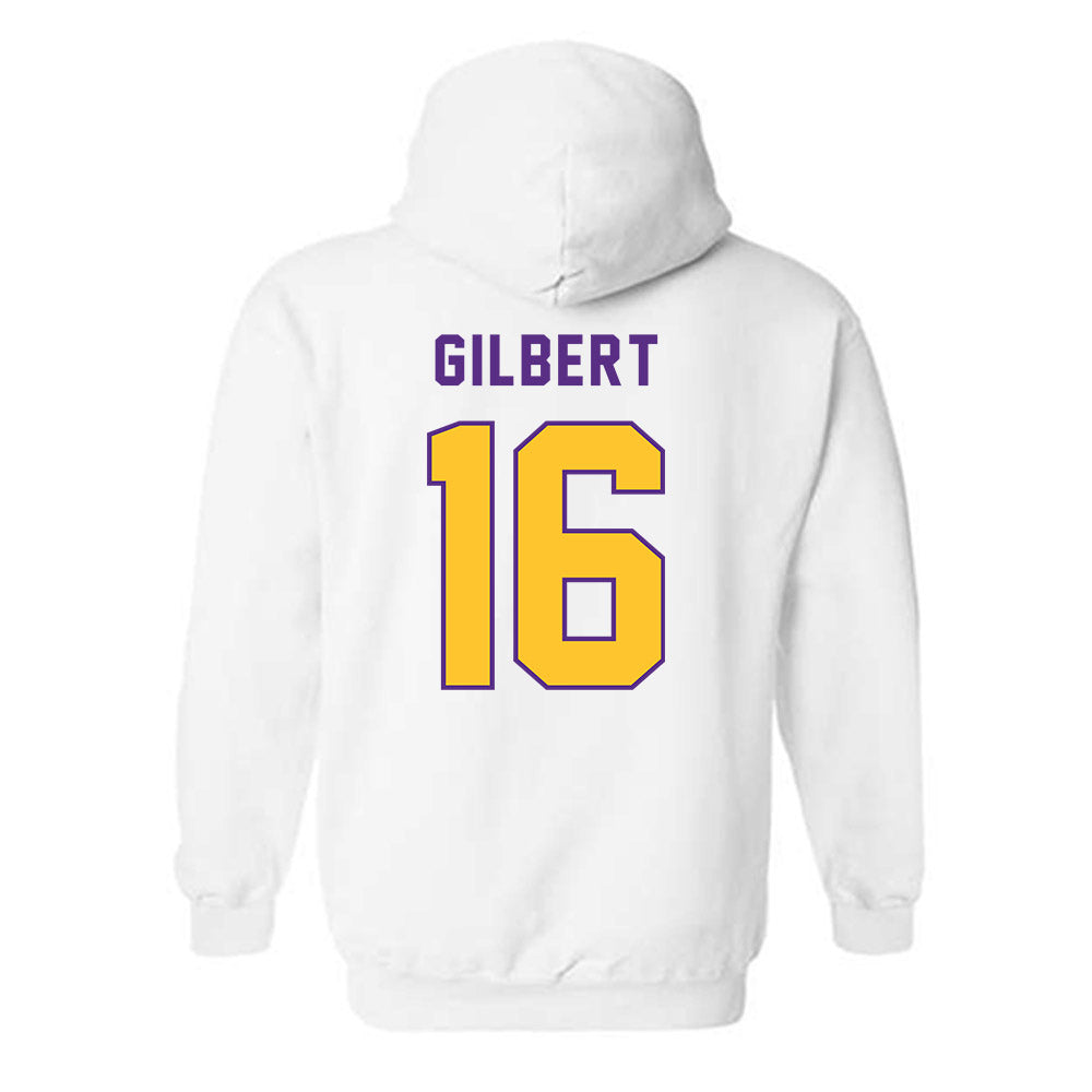 LSU - NCAA Women's Basketball : Kailyn Gilbert - Classic Shersey Hooded Sweatshirt-1