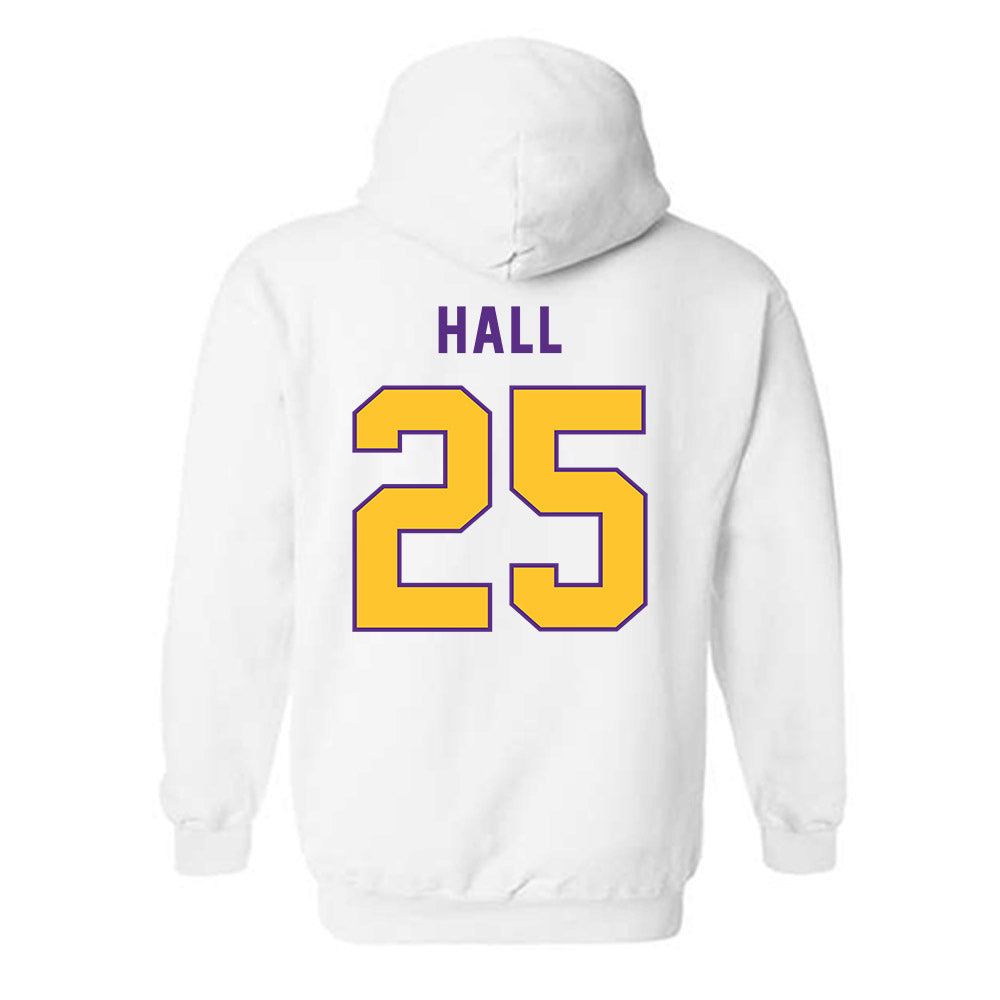 LSU - NCAA Football : Aiden Hall - Classic Shersey Hooded Sweatshirt-1