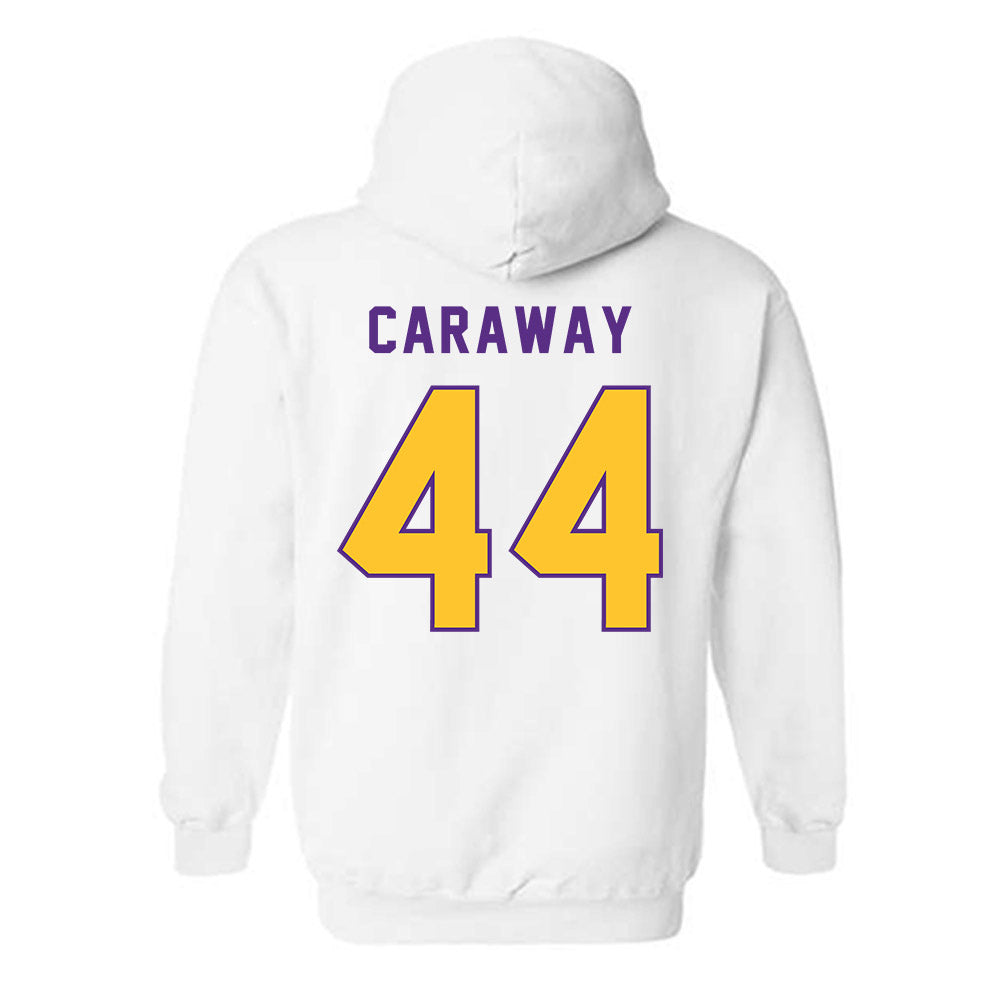 LSU - NCAA Baseball : Trent Caraway - Classic Shersey Hooded Sweatshirt-1