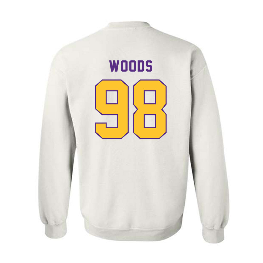 LSU - NCAA Football : Achilles Woods - Classic Shersey Crewneck Sweatshirt-1