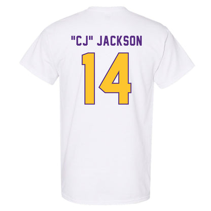LSU - NCAA Football : Christopher "CJ" Jackson - Classic Shersey T-Shirt-1