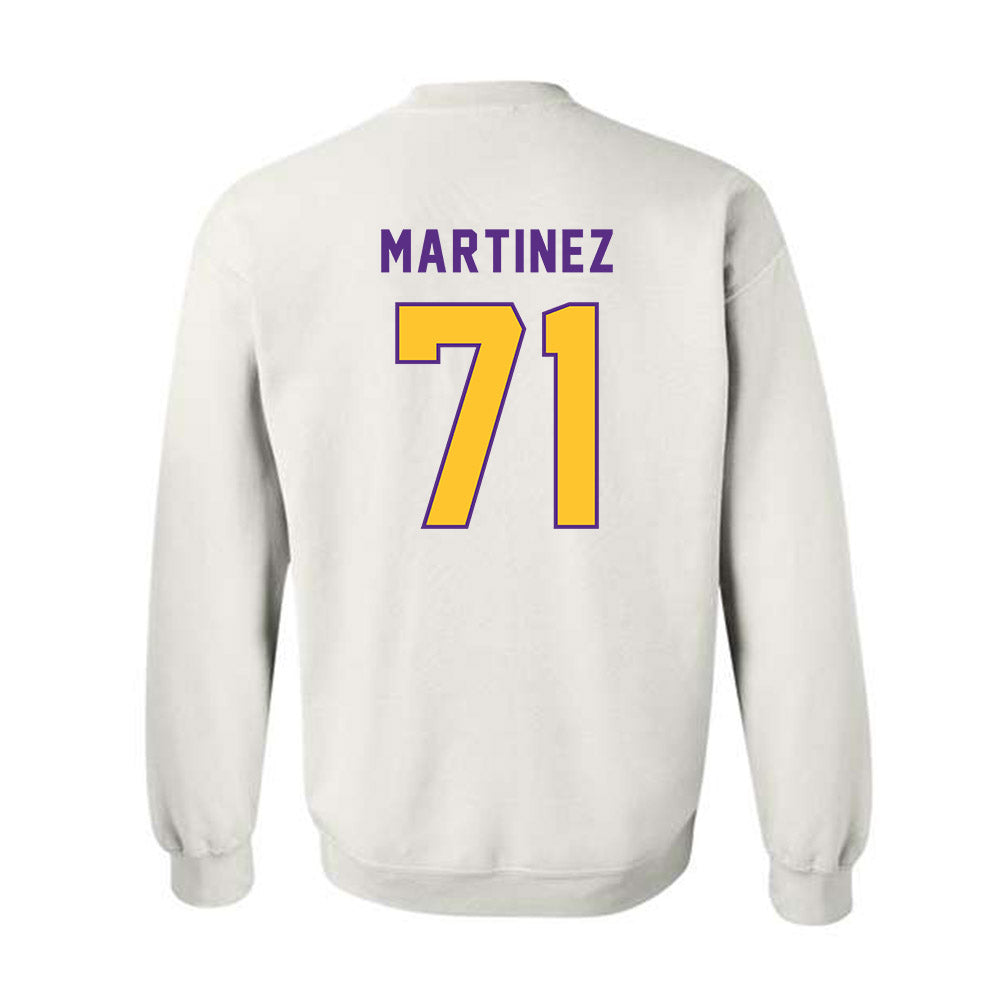 LSU - NCAA Football : Brysten Martinez - Classic Shersey Crewneck Sweatshirt-1